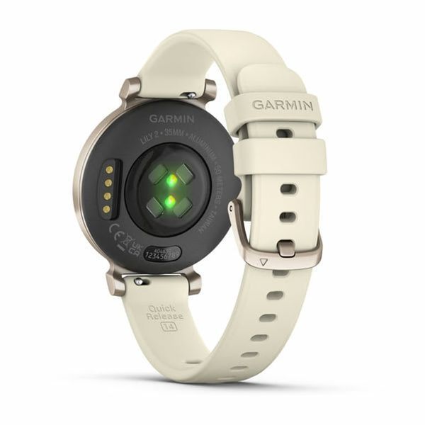 Смарт-часы Garmin Lily 2 Cream Gold with Coconut Silicone Band (010-02839-00/20) 613084 фото
