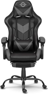 Компьютерное кресло для геймера Sofotel Cerber Black/Grey 346168 фото