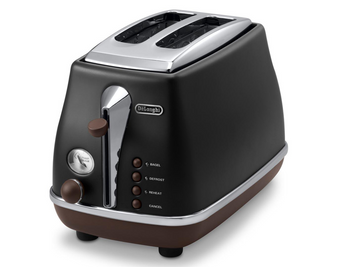 Тостер Delonghi CTOV 2103.BK+BW 310338 фото