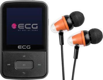Компактный MP3 плеер ECG PMP 30 8 GB Black 586008 фото