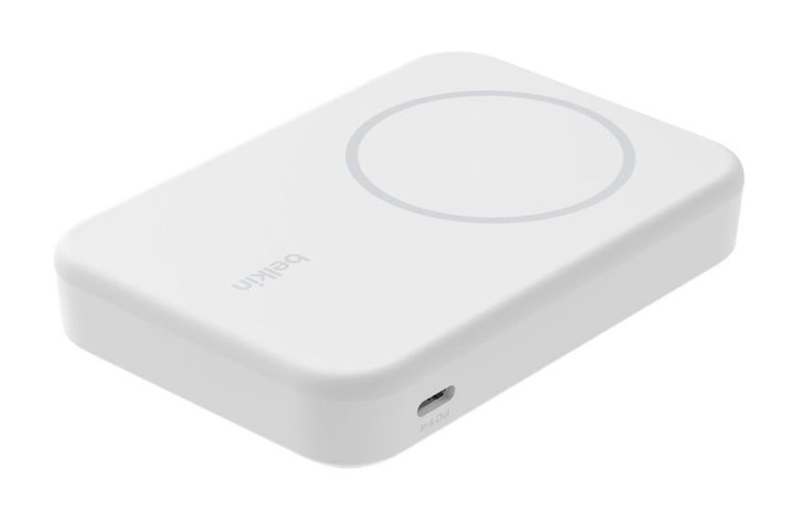 Внешний аккумулятор (павербанк) Belkin BoostCharge Pro 8K 8000mAh 15W White (BPD007BTWH) 613630 фото
