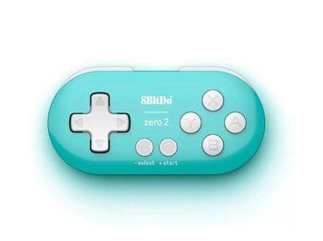 Геймпад 8BitDo Zero 2 Bluetooth Mini Tursque 572363 фото