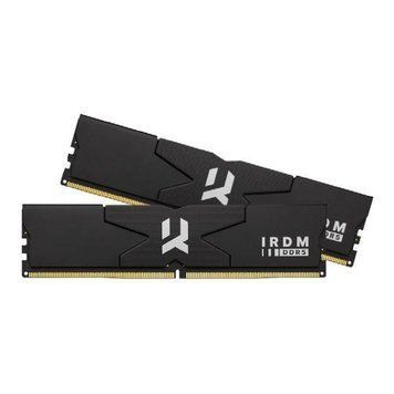 Пам'ять для настільних комп'ютерів Goodram 32 GB (2x16GB) DDR5 6000 MHz IRDM Black (IR-6000D564L30S/32GDC) 504108ua фото