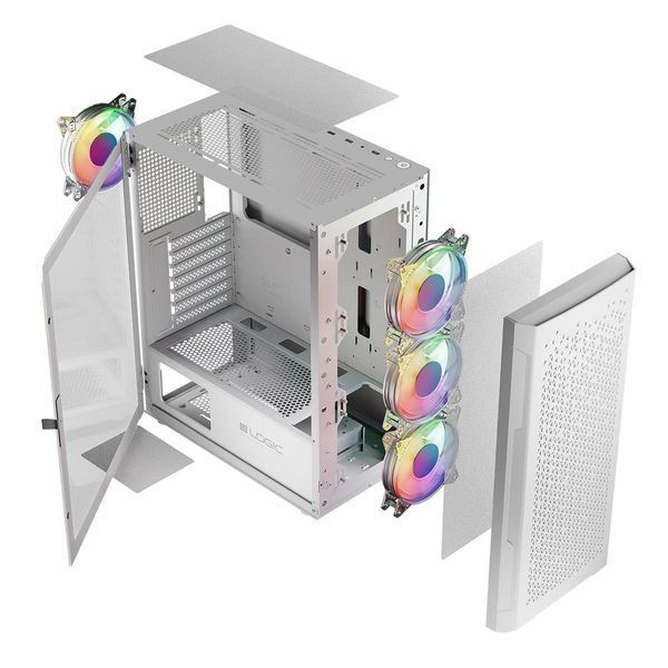Корпус Logic Concept Aramis ARGB Midi White (AT-ARAMIS-20-0000000-0002) 503865 фото