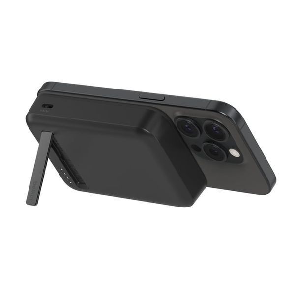 Зовнішній акумулятор (павербанк) Belkin BoostCharge Pro Magnetic 10K 10000mAh 15W Black (BPD008BTBK) 613634 фото