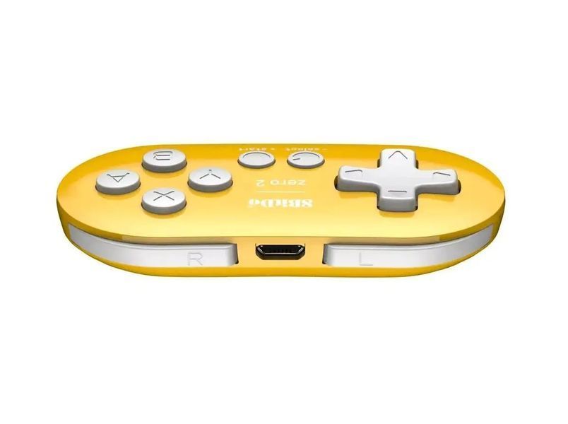 Геймпад 8BitDo Zero 2 Bluetooth Mini Yellow 572364 фото