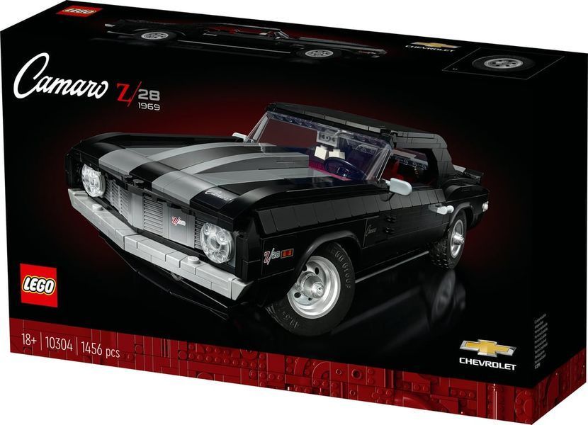 Авто-конструктор LEGO Icons Шевроле Камаро Z28 (10304) 613498 фото