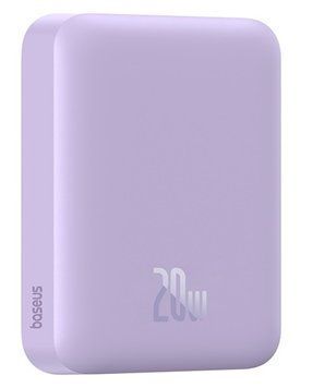 Зовнішній акумулятор (павербанк) Baseus Magnetic Mini 6000mAh 20W Purple (P10059002513-00) 614699ua фото