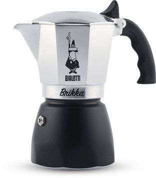 Електрична гейзерна кавоварка Bialetti New Brikka 4tz (2501020127) 591420 фото