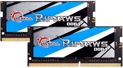 Пам'ять для ноутбуків G.Skill 64 GB (2x32GB) SO-DIMM DDR4 3200 MHz Ripjaws (F4-3200C22D-64GRS) 355103 фото