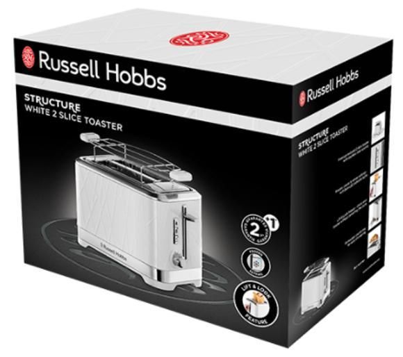 Тостер Russell Hobbs Structure White 28090-56 336811 фото