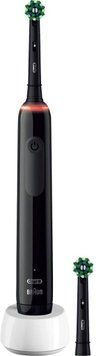 Электрическая зубная щетка Oral-B Pro 3 3000 CA Black 605073 фото