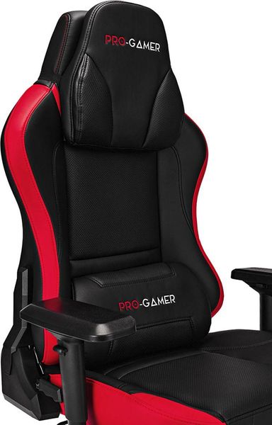 Компьютерное кресло для геймера Pro-Gamer Gorgon 2.0 Black/Red 312186 фото