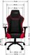 Компьютерное кресло для геймера Pro-Gamer Gorgon 2.0 Black/Red 312186 фото 8