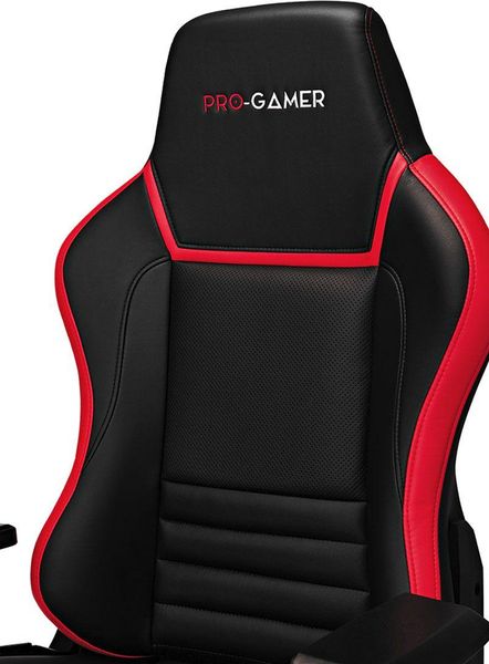 Компьютерное кресло для геймера Pro-Gamer Gorgon 2.0 Black/Red 312186 фото