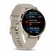Смарт-годинник Garmin Venu 3S Soft Gold S. Steel Bezel w. French Gray Case and S. Band (010-02785-02/52) 612682 фото 2