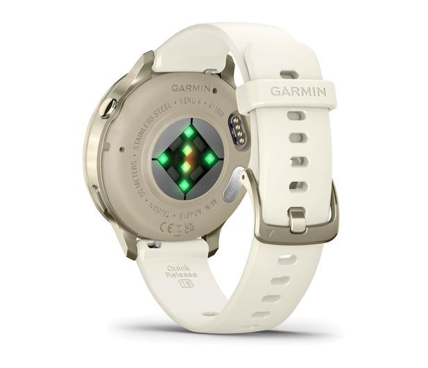 Смарт-часы Garmin Venu 4 41 mm Lunar Gold with Bone Silicone Band (010-03013-00) 614738 фото