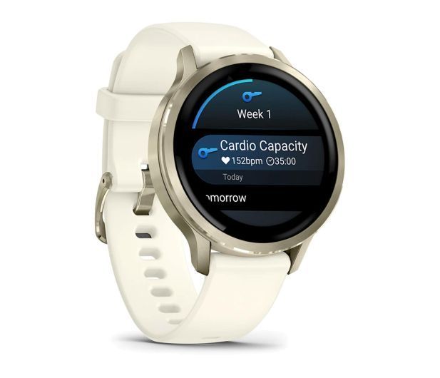 Смарт-часы Garmin Venu 4 41 mm Lunar Gold with Bone Silicone Band (010-03013-00) 614738 фото
