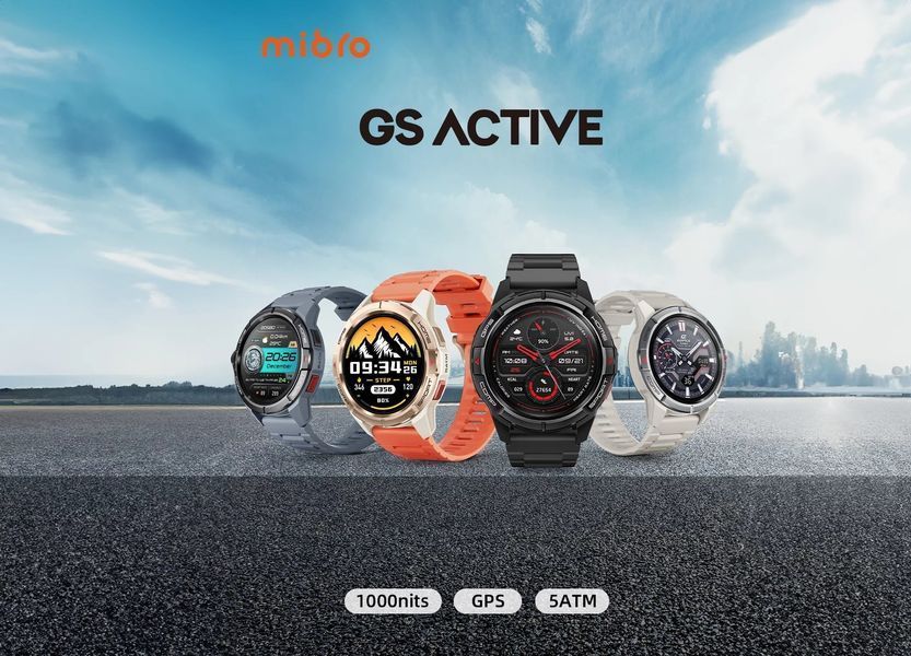 Смарт-годинник Mibro GS Active Gray 614490 фото