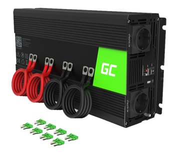 Преобразователь DC-AC Green Cell INV20 24V/230V 2000/4000W 364026 фото