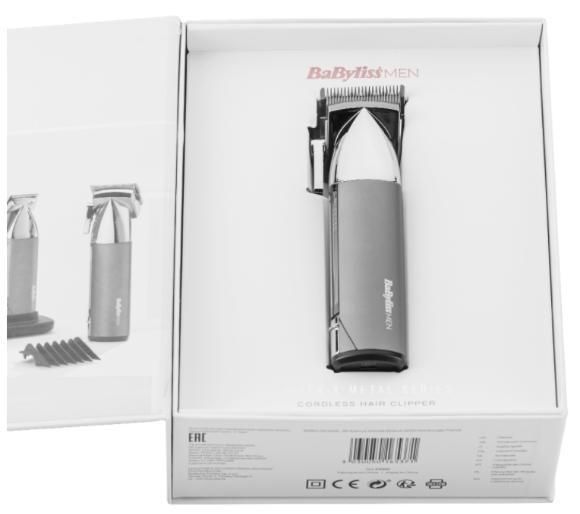 Машинка для стрижки волосся BaByliss Super-X Metal E996E 349930 фото