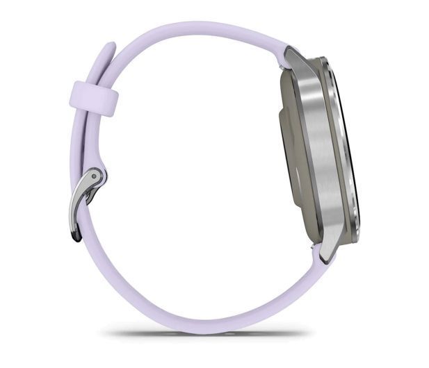 Смарт-годинник Garmin Venu 4 41 mm Silver with Periwinkle Silicone Band (010-03013-01) 614739 фото