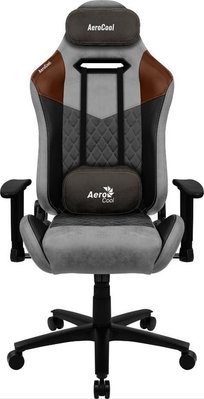 Компьютерное кресло для геймера AeroCool Duke Tan Grey (AEROAC-280DUKE-GREY) 323311 фото