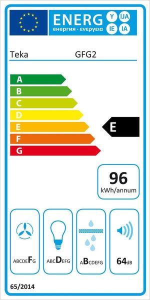 Вытяжка встраиваемая Teka GFG2 B (40446752) 134802 фото