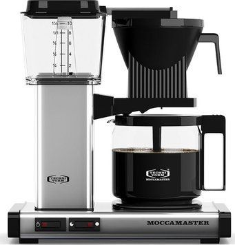 Крапельна кавоварка Moccamaster Automatic Polished Silver 593517 фото