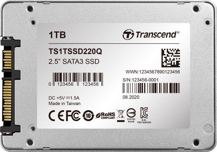 SSD накопичувач Transcend SSD220Q 1 TB (TS1TSSD220Q) 341243 фото